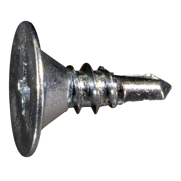 Midwest Fastener Self-Drilling Screw, #8 x 1/2 in, Zinc Plated Steel Wafer Head Phillips Drive, 30 PK 931941 - main